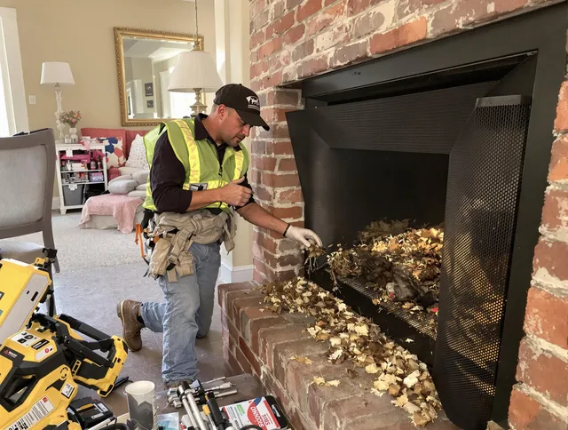Safe screening installation by Wethersfield Chimney Sweep in Wethersfield, CT