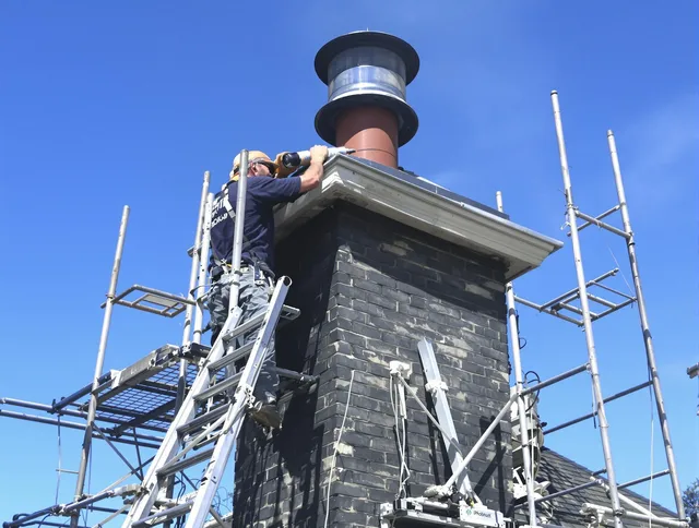 Sturdy chimney crown finished by Wethersfield Chimney Sweep in Wethersfield, CT