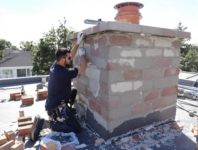 Advanced chimney repair process by Wethersfield Chimney Sweep in Wethersfield, CT