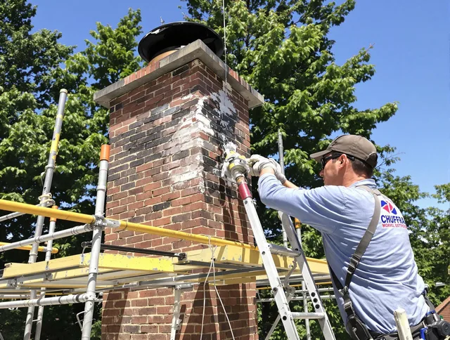 Structural chimney repair by Wethersfield Chimney Sweep in Wethersfield, CT